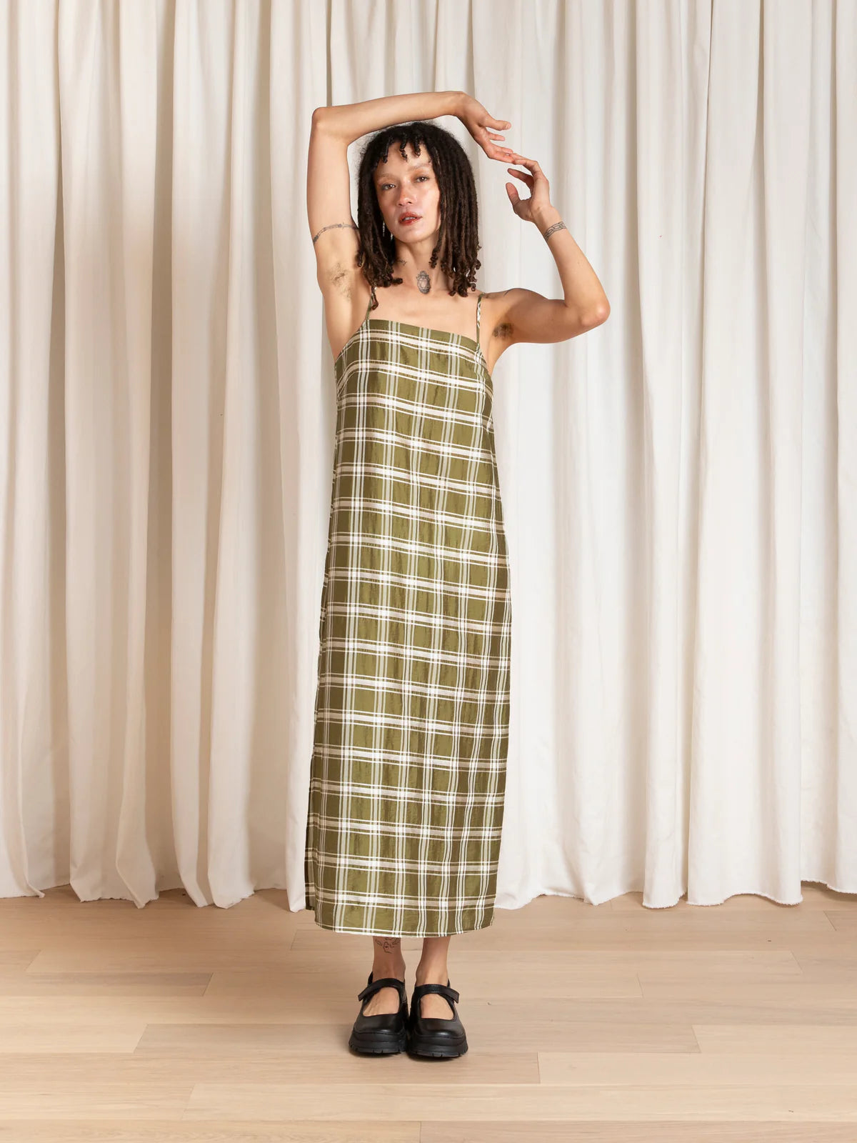 Square Neck Slip Dress