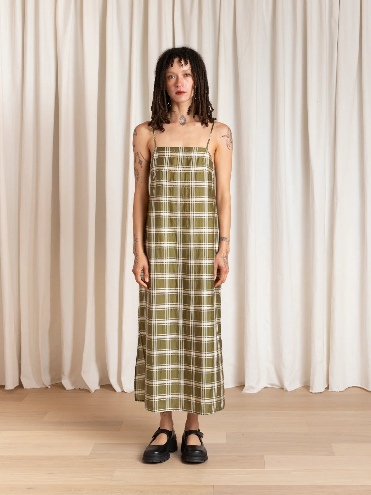 Square Neck Slip Dress