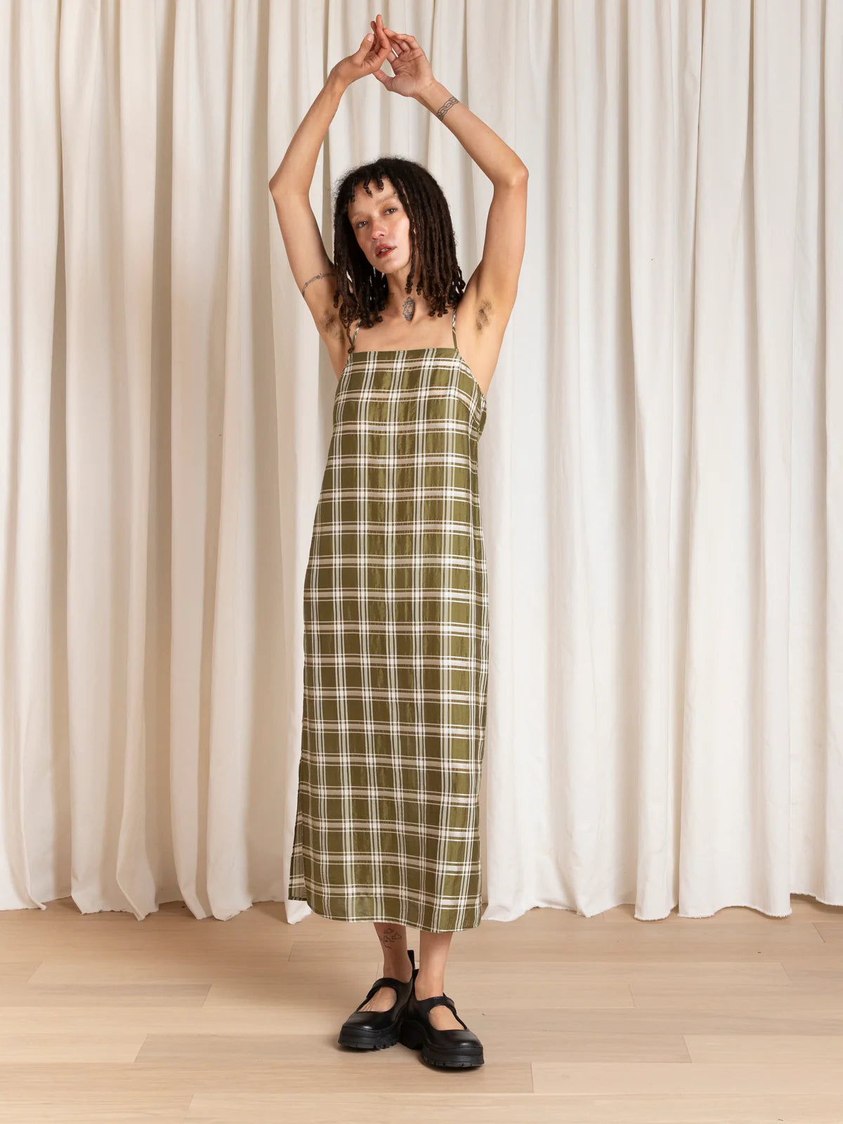 Square Neck Slip Dress