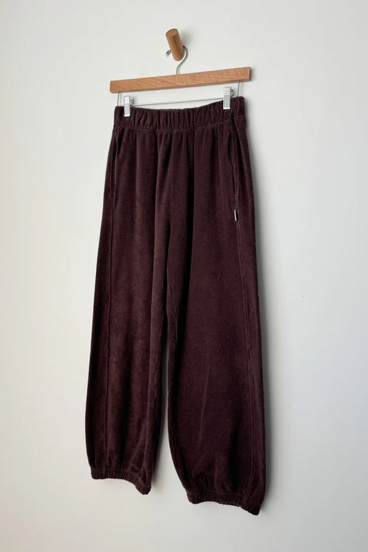 Cotton Terry Balloon Pants