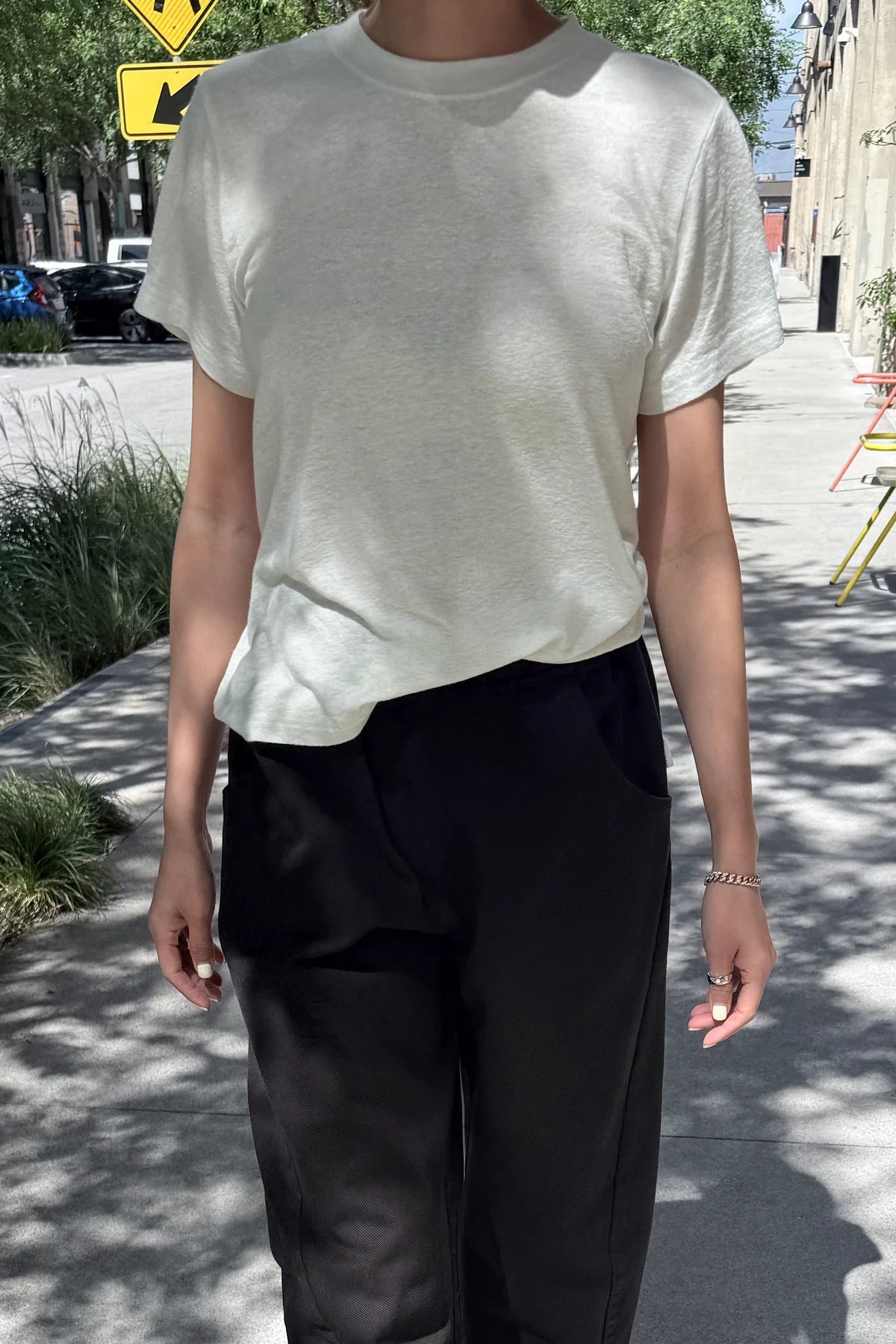 Bo Linen Blend Tee