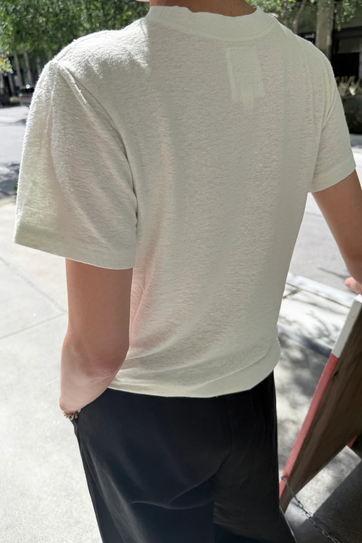 Bo Linen Blend Tee