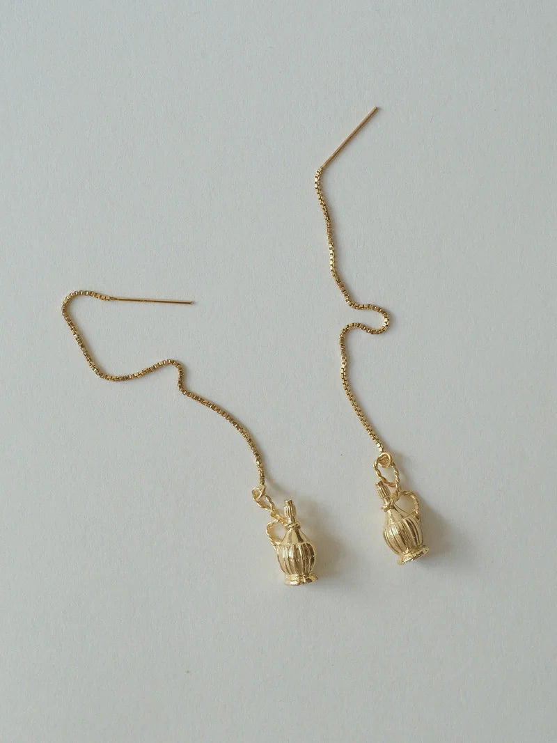 Chianti Threader - Gold Plated / Pair