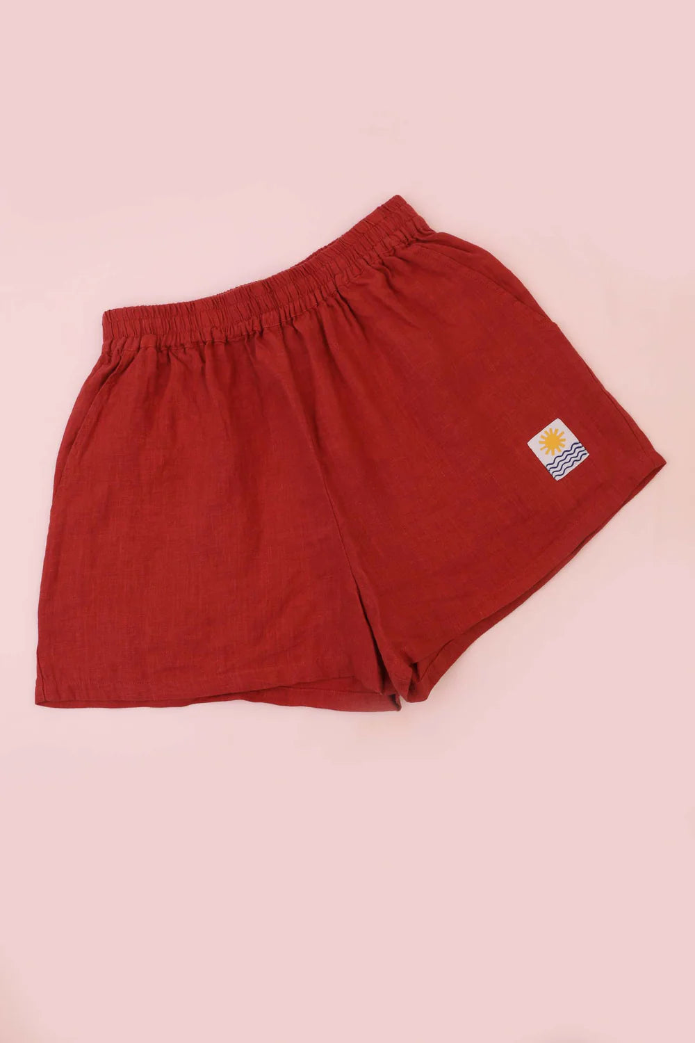 BASIC LINEN SHORTS