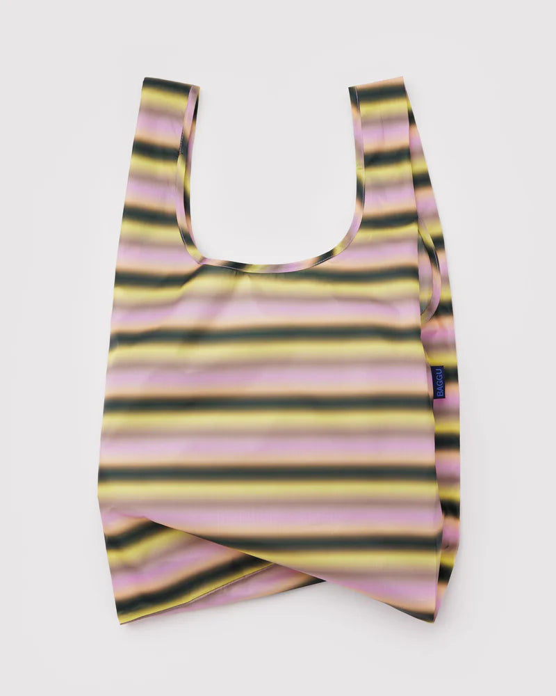 Standard Baggu - Gradient Stripe Pink & Yellow