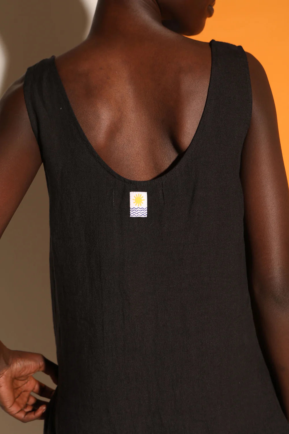 Basic Linen Shift Dress