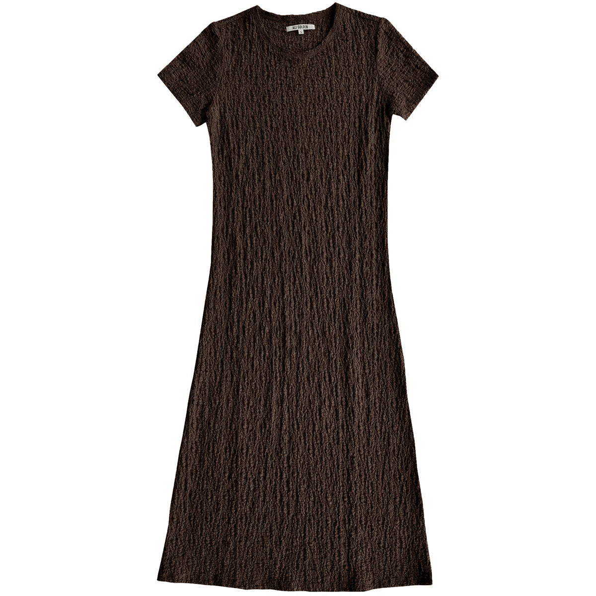 Textured T-Shirt Dress