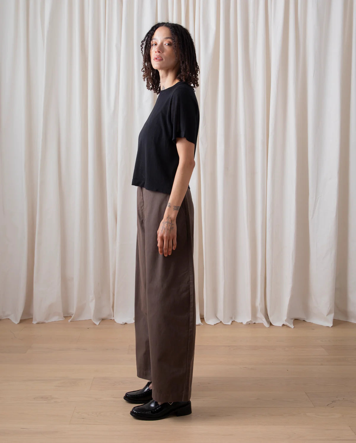 Thin Knit T-Shirt