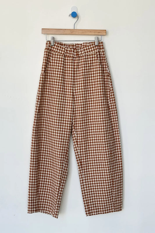Gingham Arc Pants