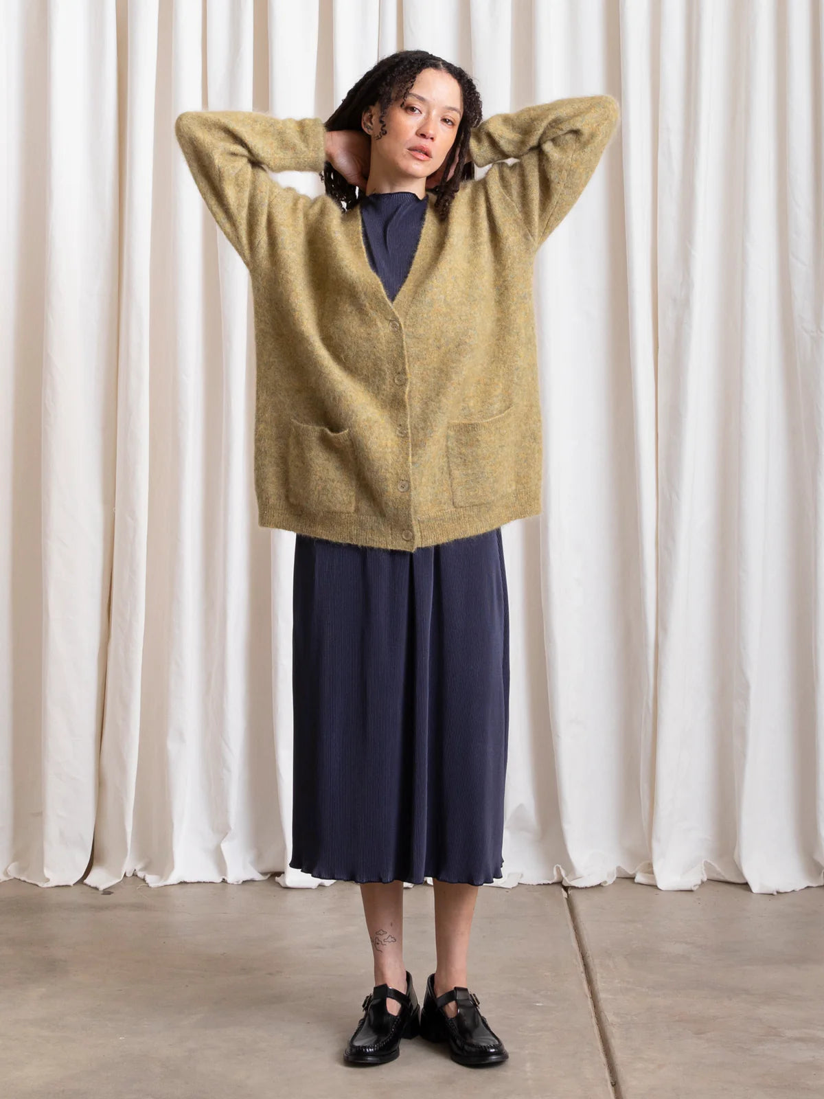 Oversized Mohair Cardigan