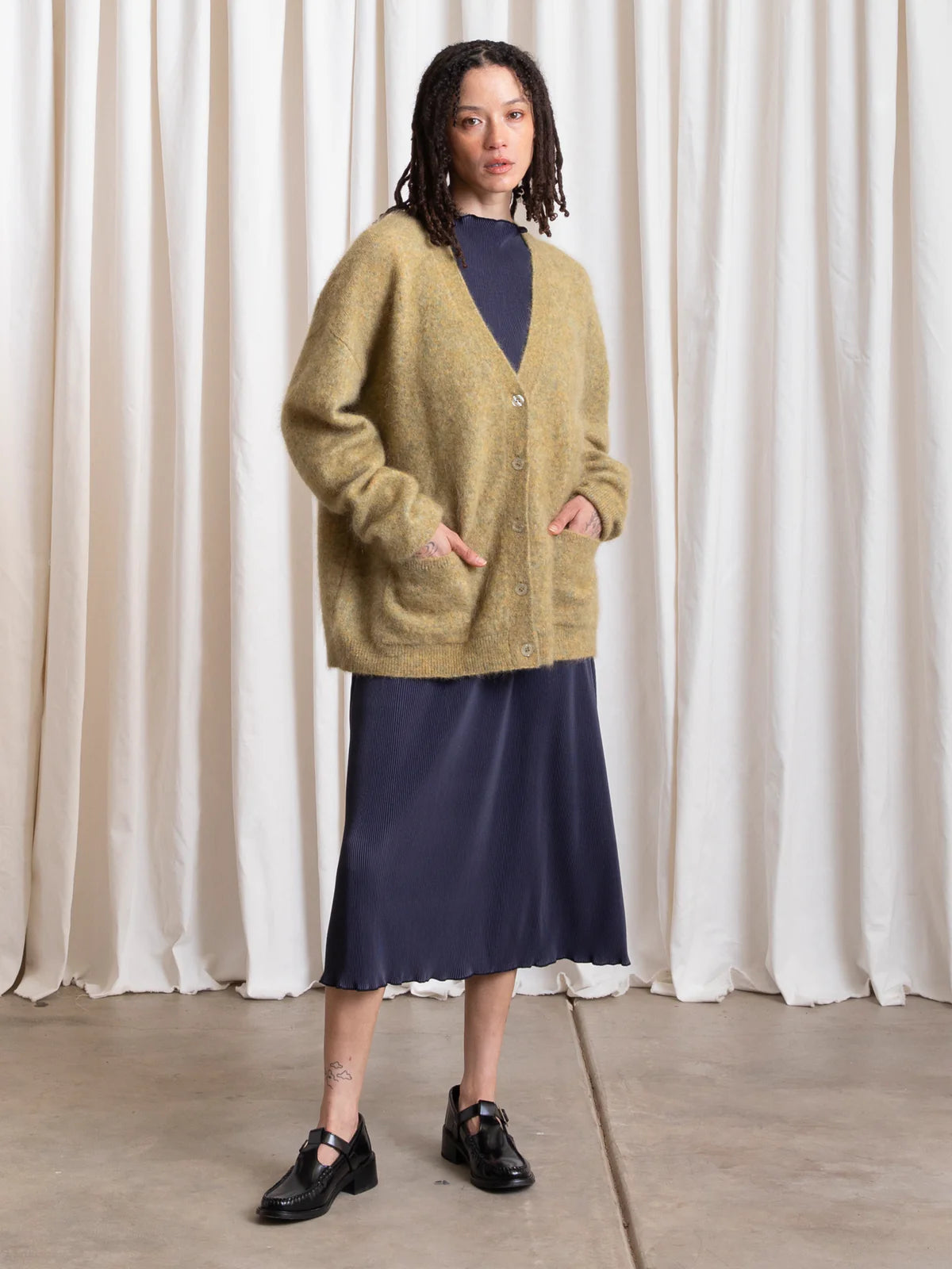 Oversized Mohair Cardigan