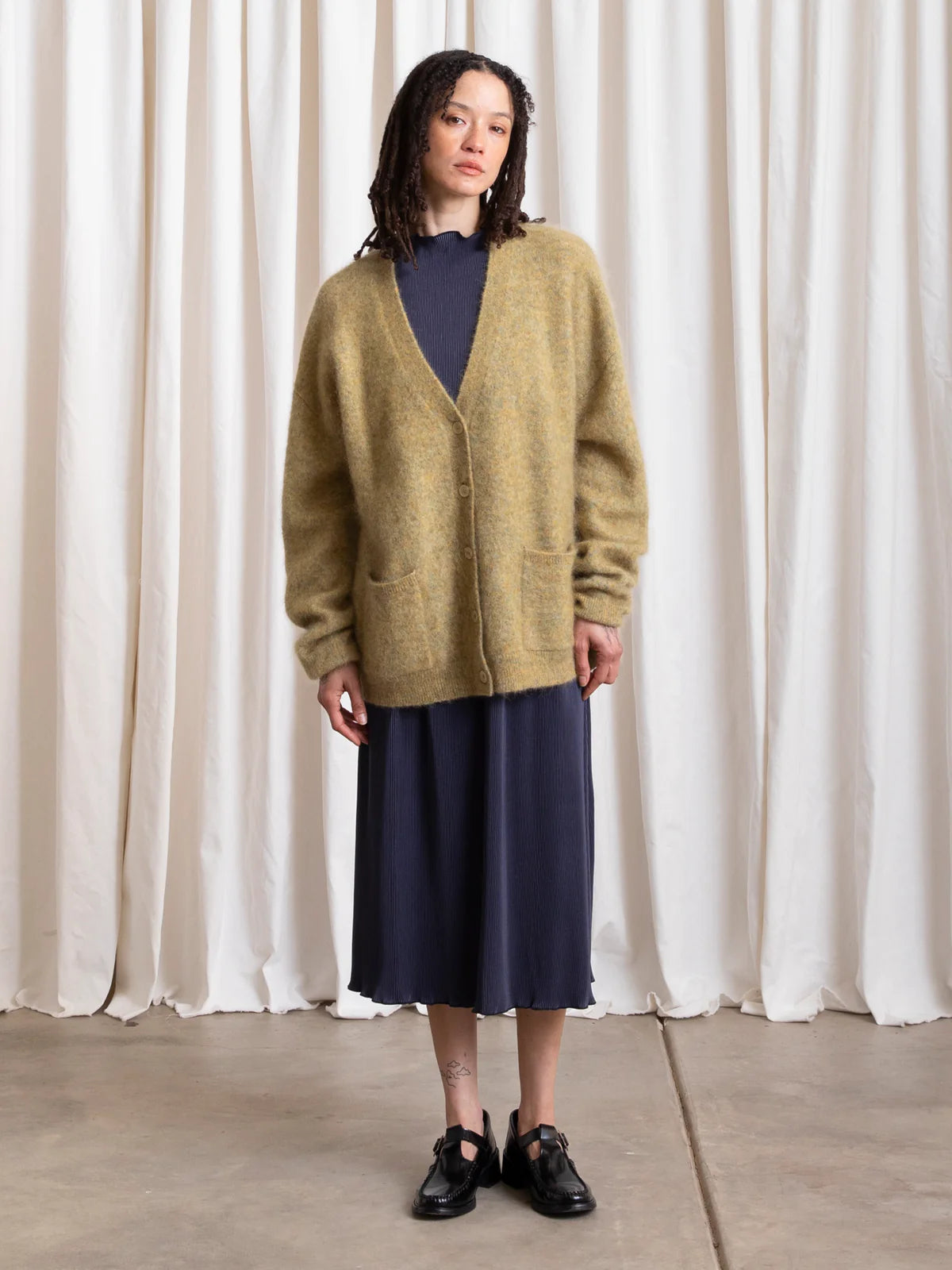 Oversized Mohair Cardigan