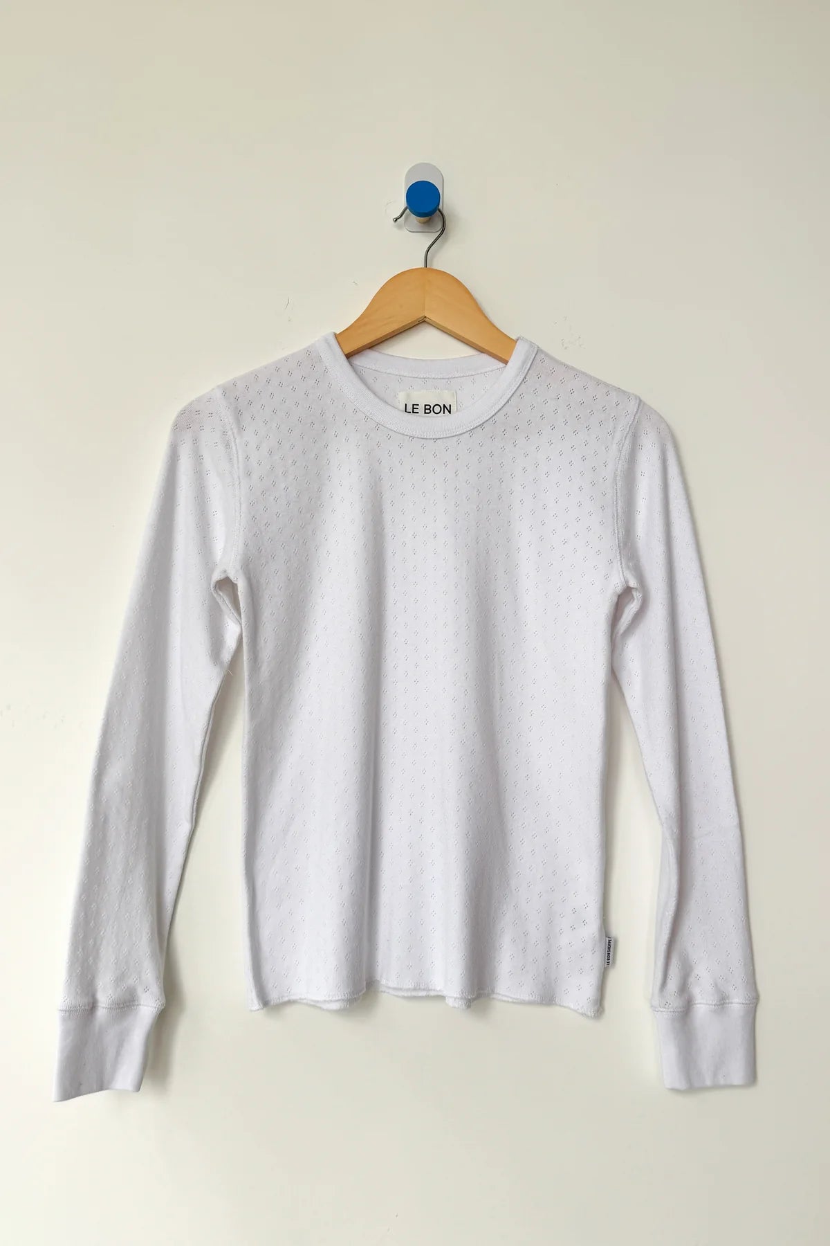 Pointelle Fundamental Tee