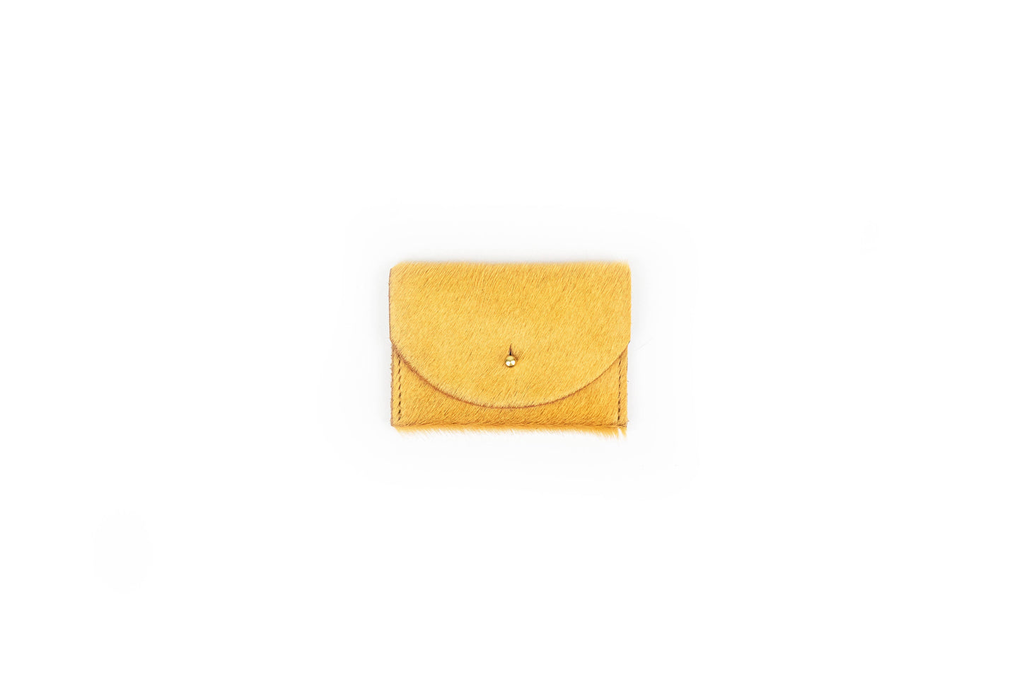Cardholder - Butternut Hair on Hide